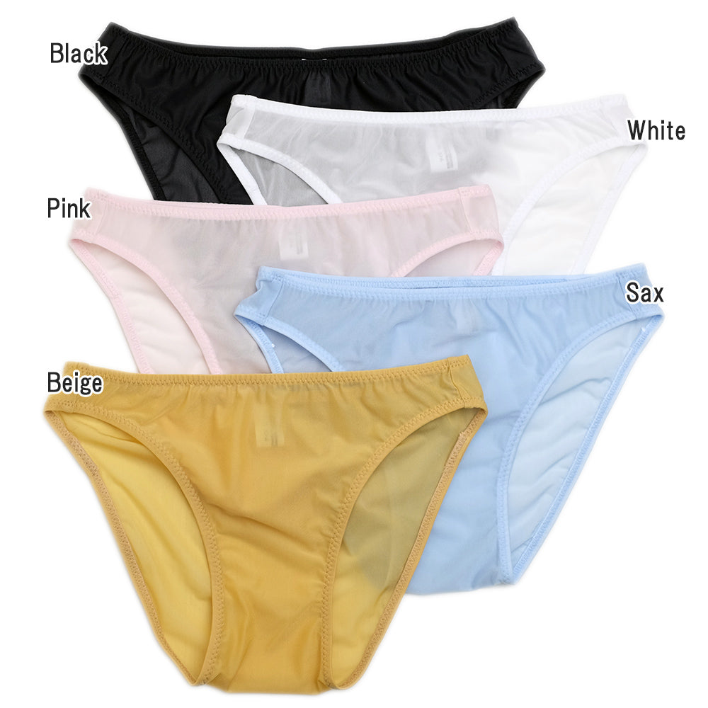 透ける 極薄スリーク素材 フィットビキニ ユニセックスショーツ 男女兼用下着 メンズ レディース Gシリーズ uniG ユニジー G-002